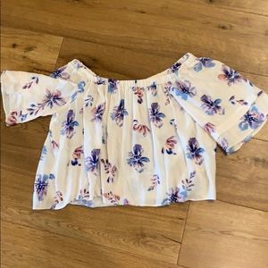 Off the shoulder blouse